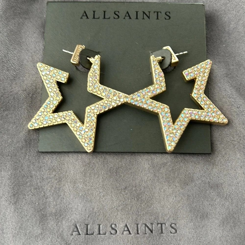 NWT ALLSAINTS earrings - Picture 3 of 5